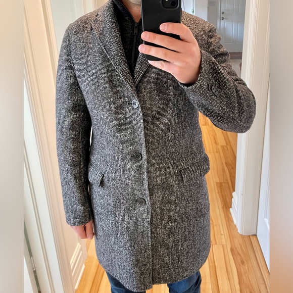 Massimo Dutti - Mid Season Wool Coat - Size 40 - Picture 3 of 4